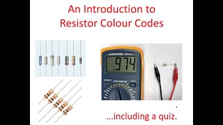 Resistor Color Code Tutorial