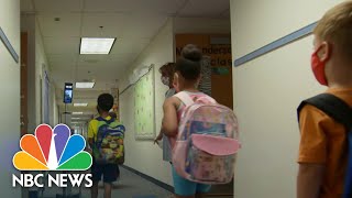 Teachers Union Authorizes Strikes Over School Reopening Plans | NBC Nightly News