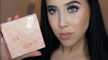 Becca x Chrissy Teigen Glow Face Palette | Demo & Review