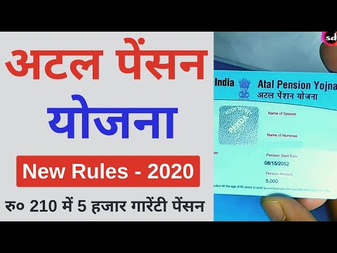 Atal Pension Yojana in Hindi - APY Scheme full details 2021