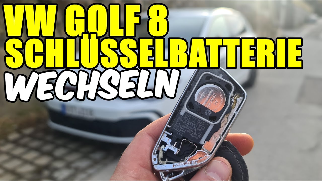 Schlüsselhülle für VW Volkswagen Golf 8 –