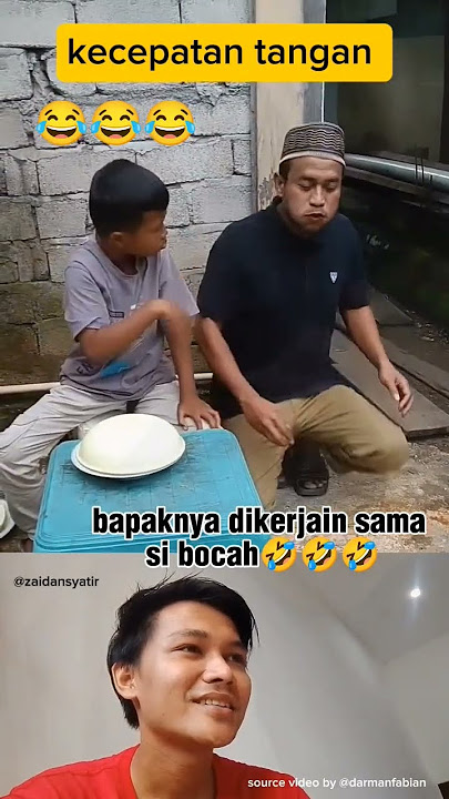 mau aja dikerjain sama bocah😂🤣#shortvideo #lucuabis #ngakakkocak #lucuviral #zaidansyatir #fyp