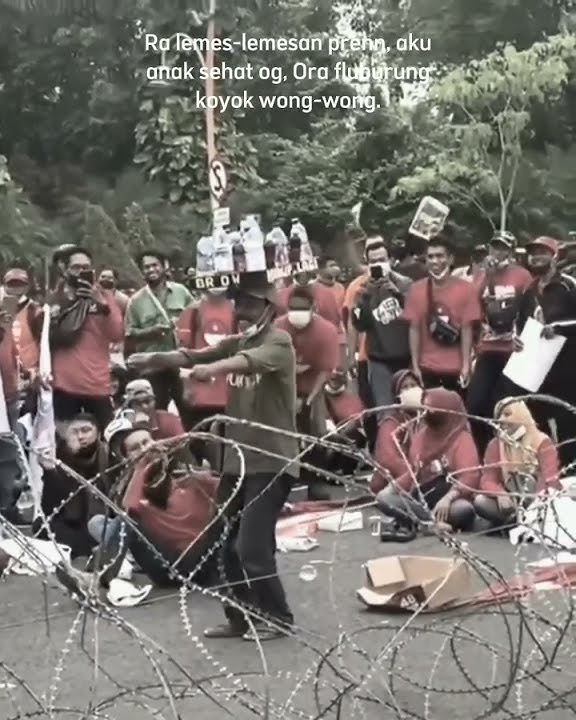 Joget pedagang asongan//story WhatsApp