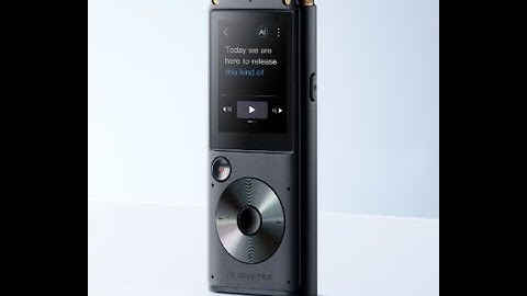 iFLYTEK Smart Recorder Pro, Real-time Online Voice Transcription with Ultra-long Distance Pickup