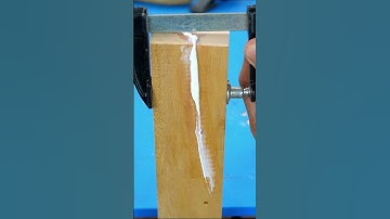 Be sure to remember this trick! Repair broken wood #shorts