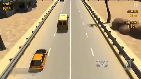 Traffic Racer: 13 980 points in Endless (Two-Way)