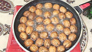 Put a walnut in boiling water! My grandmother told me this secret!
