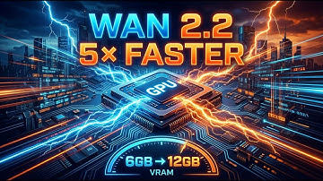 WAN 2.2 Low VRAM Hack ⚡ 5× Speed Boost on 6GB / 12GB GPUs