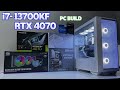 New  i713700kf rtx 4070 12gb gaming pc build 2023