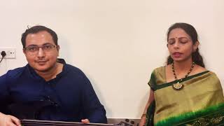 Ninne bhajana - Nattai - With Amuthan Ramabathiran on Guitar