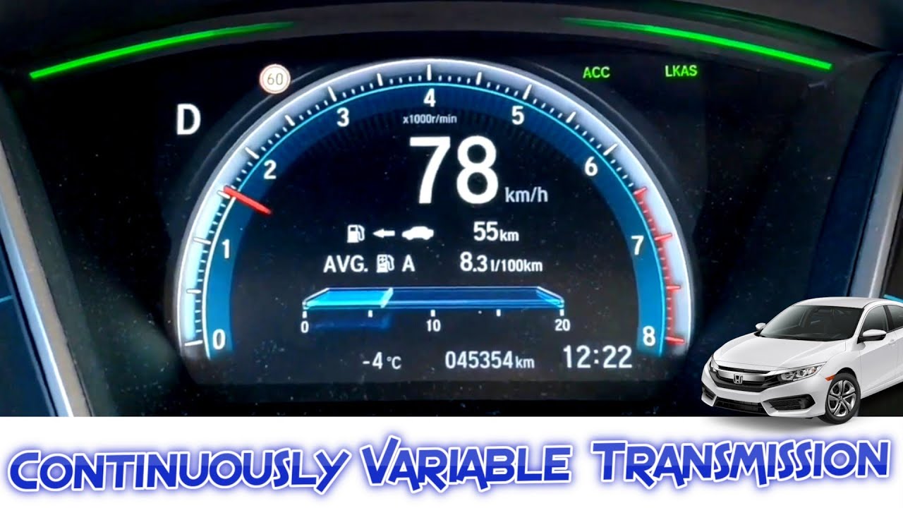 Honda Civic 1.5T CVT normal driving, smooth acceleration