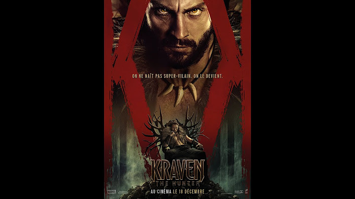 KRAVEN THE HUNTER (2024) Nouvelle Bande Annonce VF