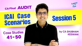 Session 5 CA Final MCQs | CA Shubham Keswani (AIR 8)