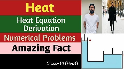 Heat Equation, Derivation for Heat Equation and Numerical Problems.. @G.T.ScienceTutorial 🇳🇵