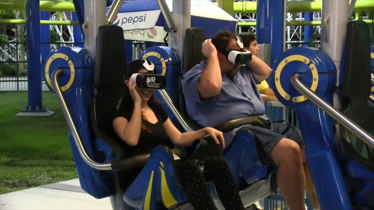 SeaWorld Orlando unveils virtual reality roller coaster