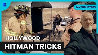 Debunking Hollywood's Hitman Tricks!  Mythbusters  S09 EP04  Science Documentary