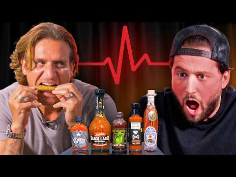 We Took Lie Detector Test while Eating WORLDS HOTTEST Wings