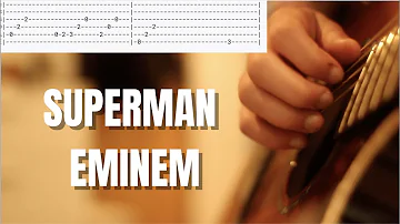 Superman by Eminem Guitar Tabs / Tutorial / Cover