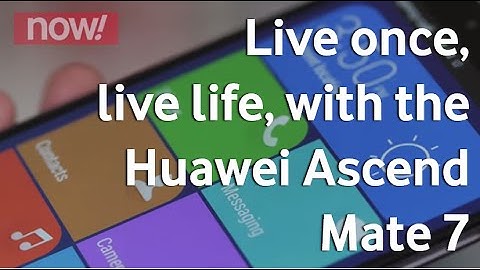 Vodacom now! Trending Tech - Huawei Ascend Mate 7