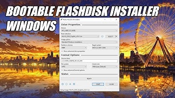 Cara membuat bootable flashdisk installer Windows 7/8/10/11