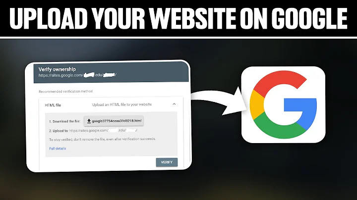 How To Upload Your Website On Google For Free 2025! (Full Tutorial)