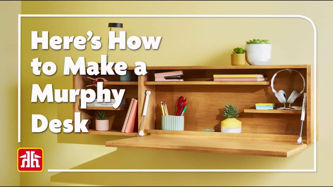 How to Build a Murphy #desk - YouTube