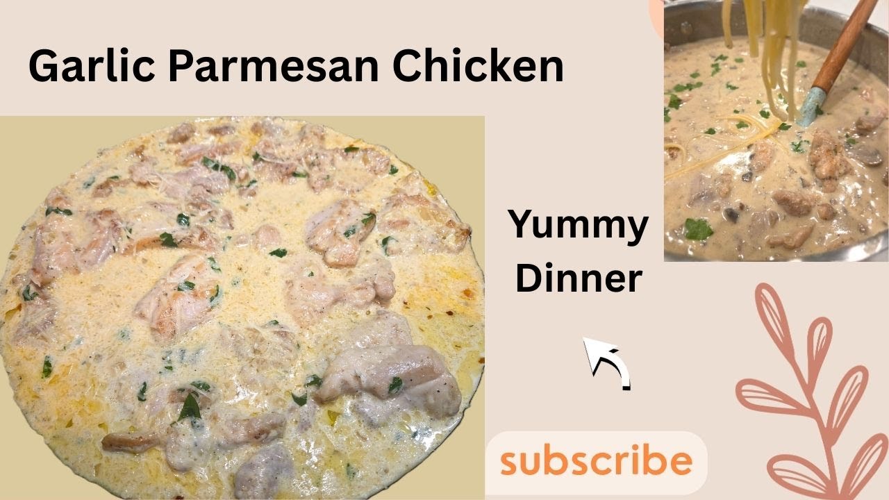 Melt-in-Your-Mouth Garlic Parmesan Chicken - YouTube