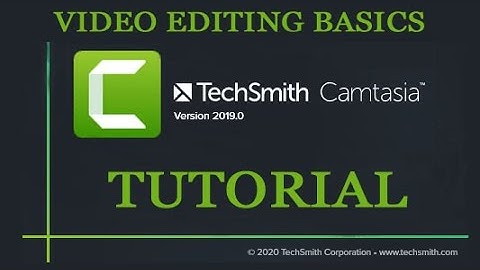 Camtasia Studio 9 - Tutorial for Beginners