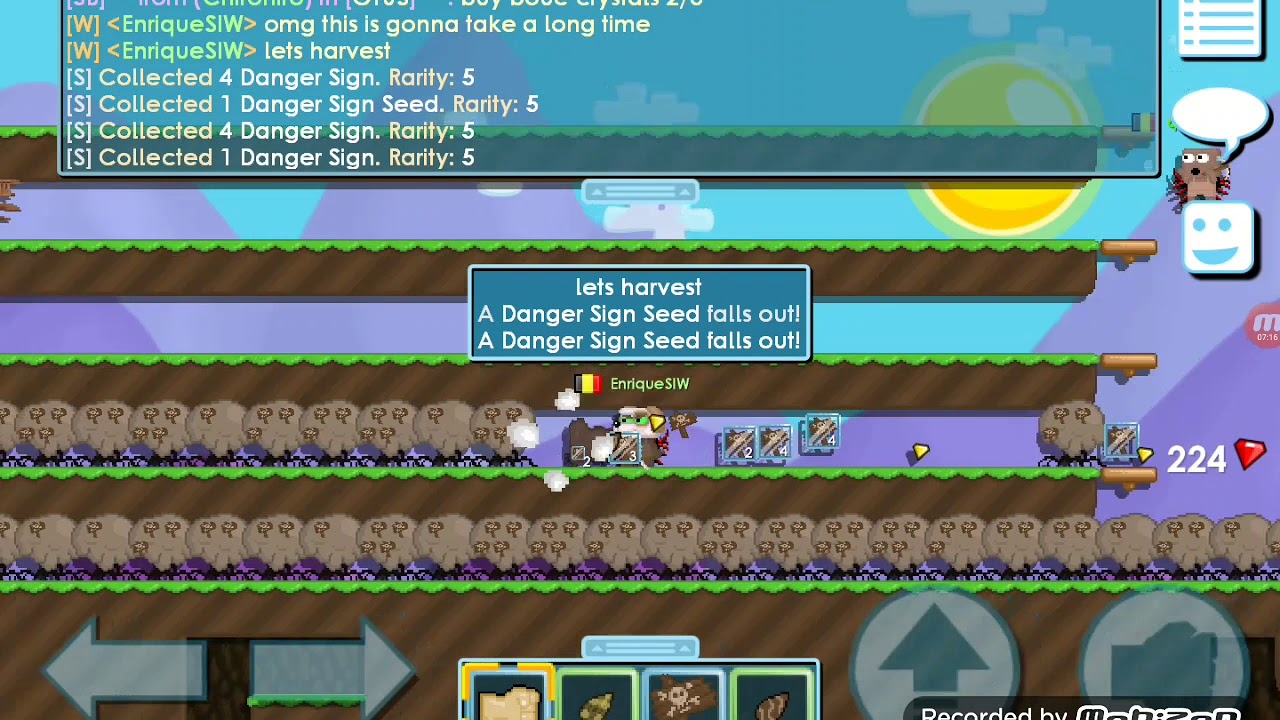 DIRT TO DEVIL #2 danger signs (growtopia)