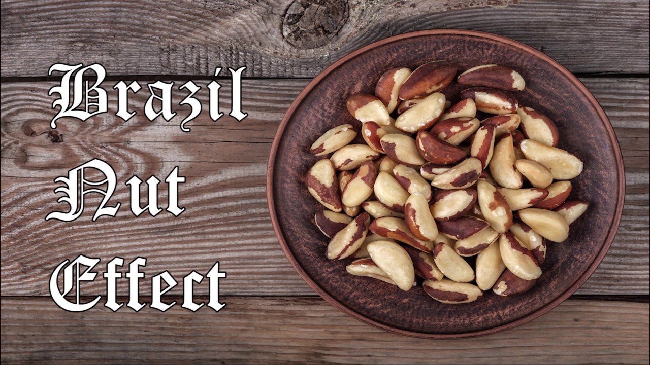 The Brazil Nut effect YouTube
