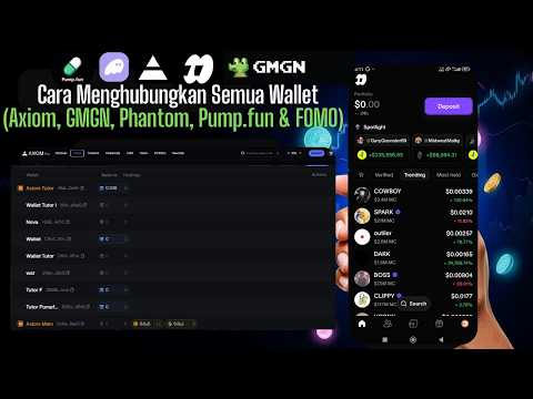 Cara Menghubungkan Semua Wallet (Axiom, GMGN, Phantom, Pump.fun & FOMO) untuk Trading dari 1 Tempat
