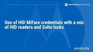 Salto - Using common credentials in a hybrid HID/Salto Environment