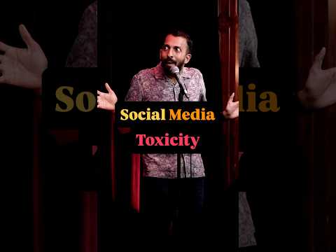 Social Media Toxicity | Standup Comedy by Rupen Paul #standupcomedy #comedy #socialmediatips