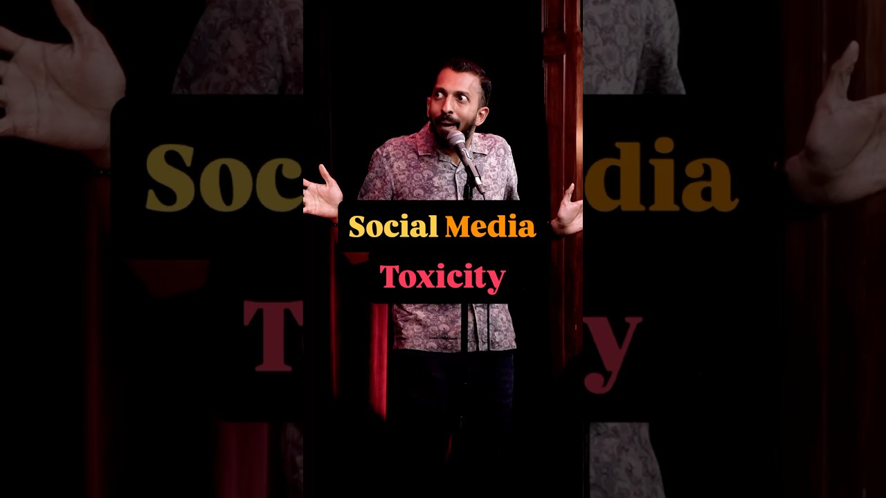 Social Media Toxicity | Standup Comedy by Rupen Paul #standupcomedy #comedy #socialmediatips