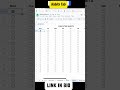 Ultimate Google Sheets Weekly Planner | Automated Dashboard Demo #shorts