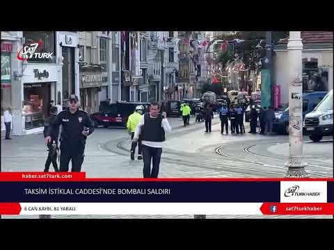 Taksim İstiklal Caddesi’nde Patlama: Ölü ve Yaralılar Var | 14.11.2022