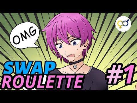 A Swap Roulette Episode 1 | He Trades Places with a Transwoman | Bodyswap Comic Dub