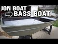 How I Made THE CHEAPEST Bass Boat! $400 Jon Boat Conversion