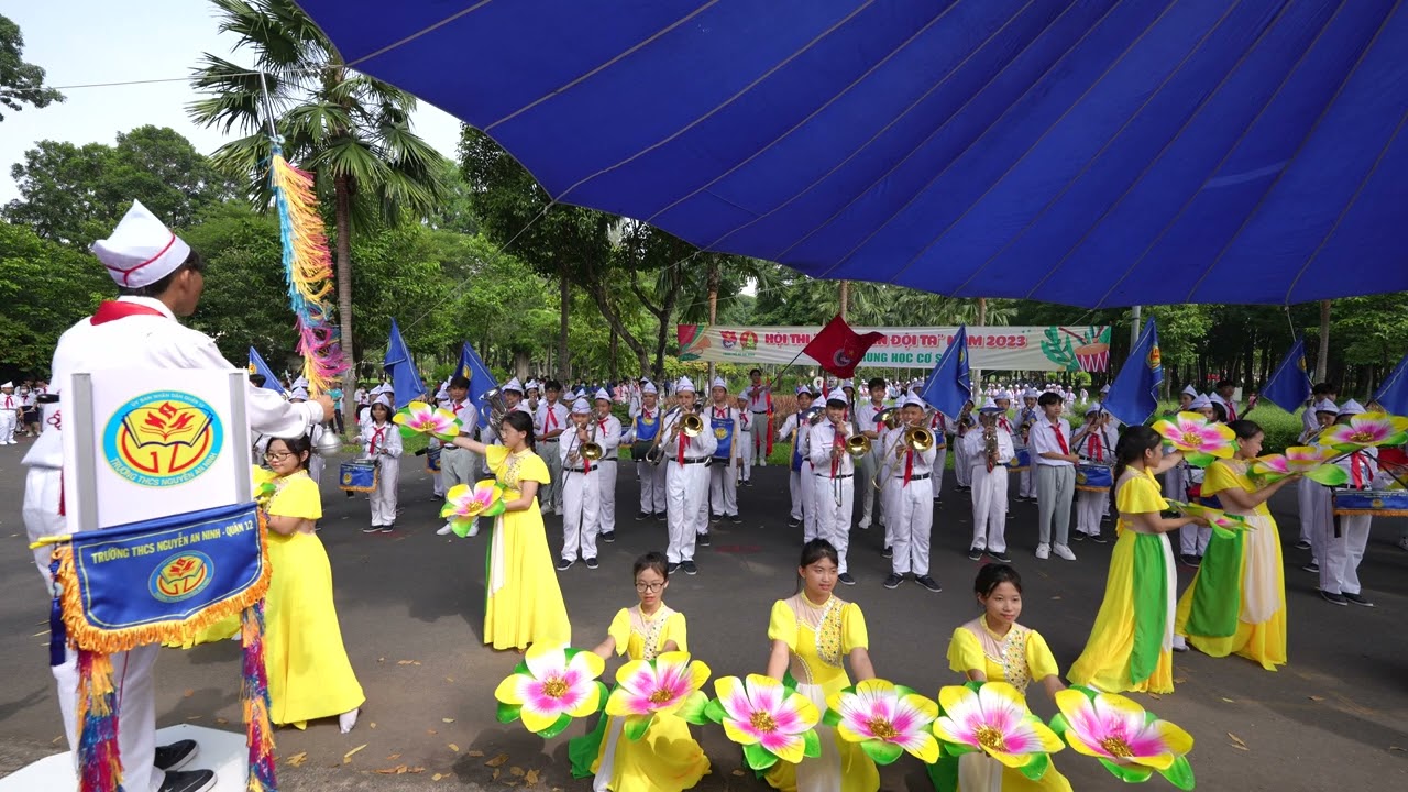 Trường THCS Nguyễn An Ninh Q12 - Giải ba Hội thi Tiếng kèn Đội ta cấp thành phố năm 2023