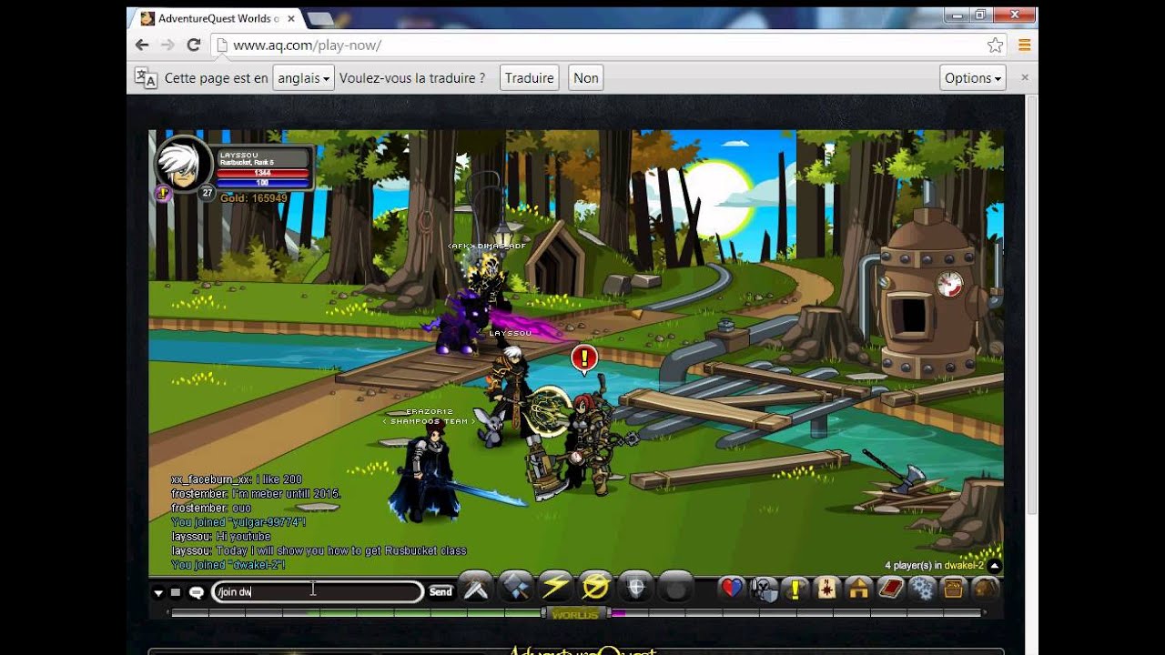 AQW rusbucket class