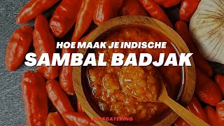 Hoe maak je Indische Sambal Badjak?