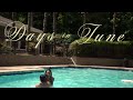 Days in june monthly vlog  poolside little mermaid  selfreflection  dearsky