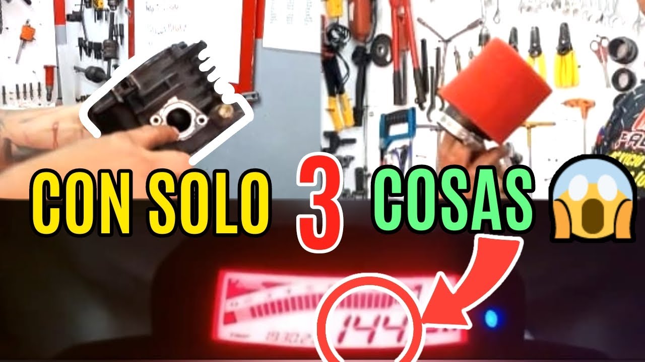 FZ2.0 velocidad maxima 144 km con tres modificaciones  sencillas q se le hizo y no en el motor