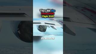 They Saved 155 lives : Flight 1549 😱 #aviation #1549 #usairways #plane #crash #shorts