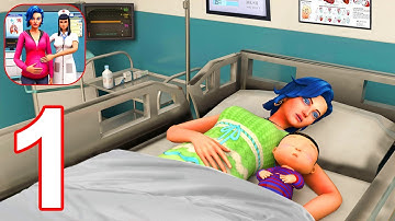 Virtual Pregnant Mother Simulator Games 2021 - Gameplay Walkthrough Part 1 (Android, iOS)