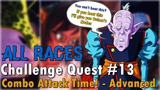 Celebrity Challenge Quest #13 |Combo Attack Time! - Advanced | All Races | Dragon Ball Xenoverse 2 Profile