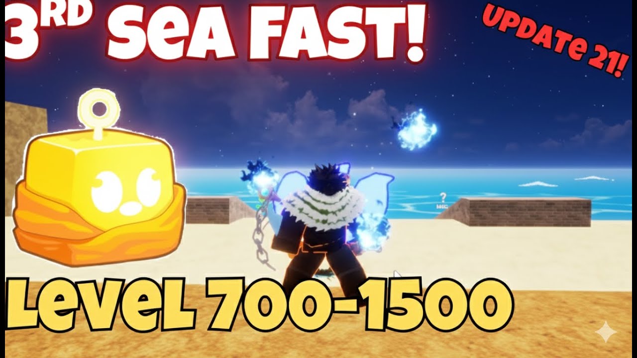 GET TO 3RD SEA IN 1 DAY! 😱 (700-1500 Level Guide) Blox Fruits Hindi - YouTube