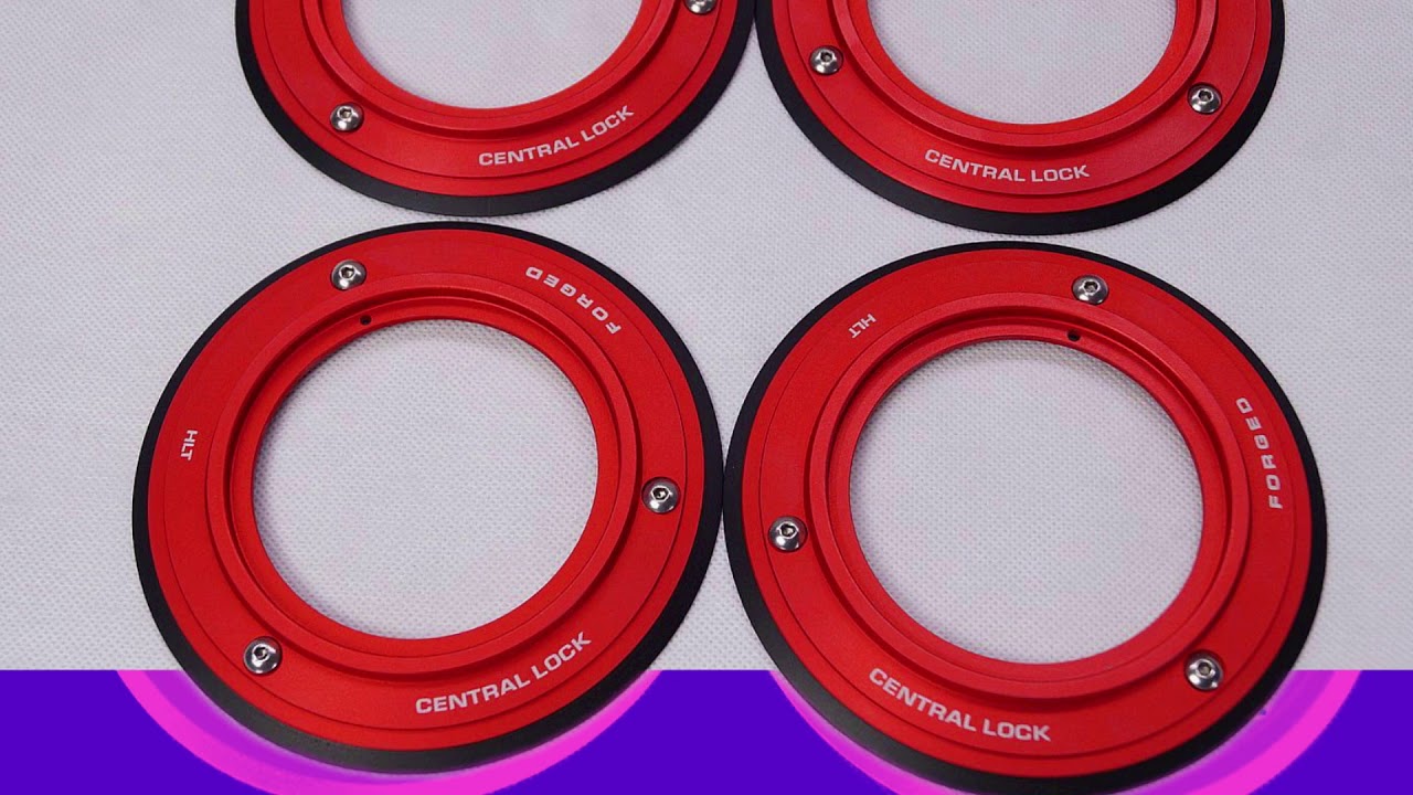 Rotiform Plate Rotiform Las-r Centerlock Plates - YouTube