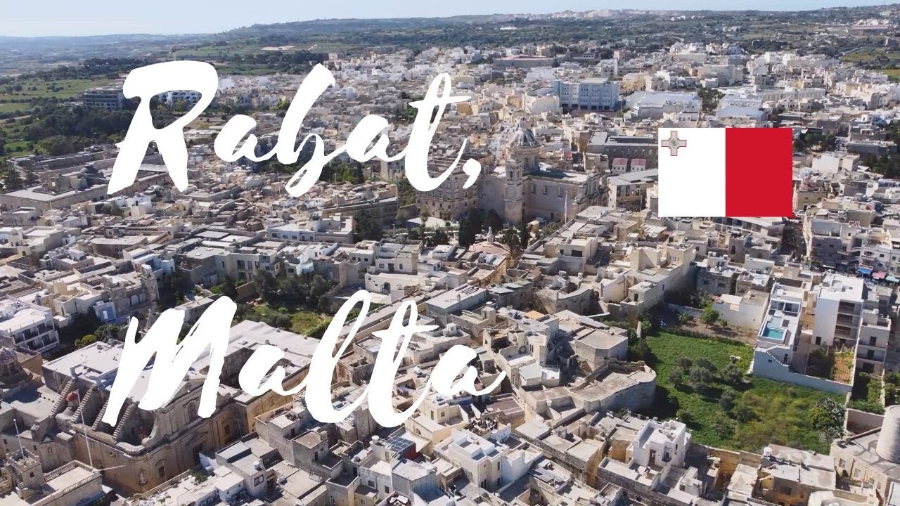 🏰 Rabat, Malta Old Town Drone Flight Video | World from Above - YouTube