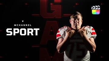 mChannel Sport — Sport Channel Graphics Pack for Final Cut Pro — MotionVFX